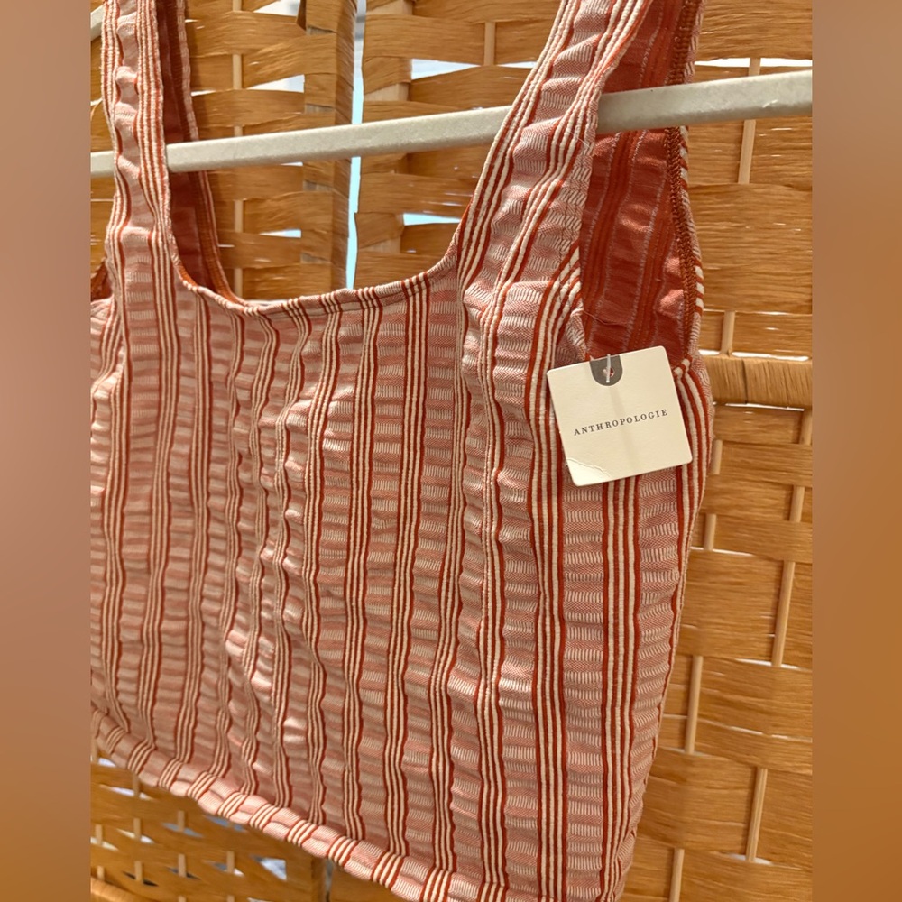 NWT Anthropologie Seamless Ribbed Top